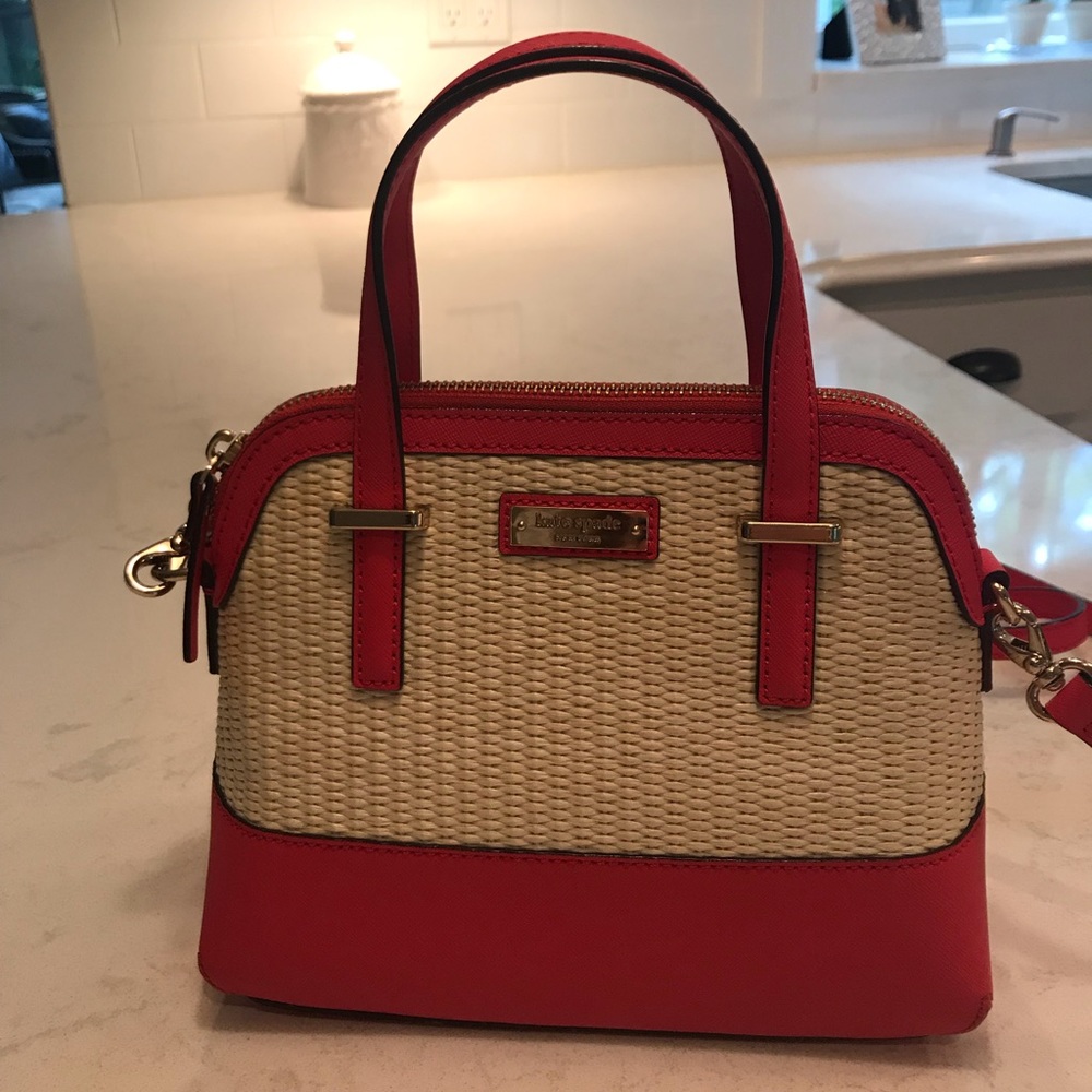 NOWT- kate spade wicker purse
